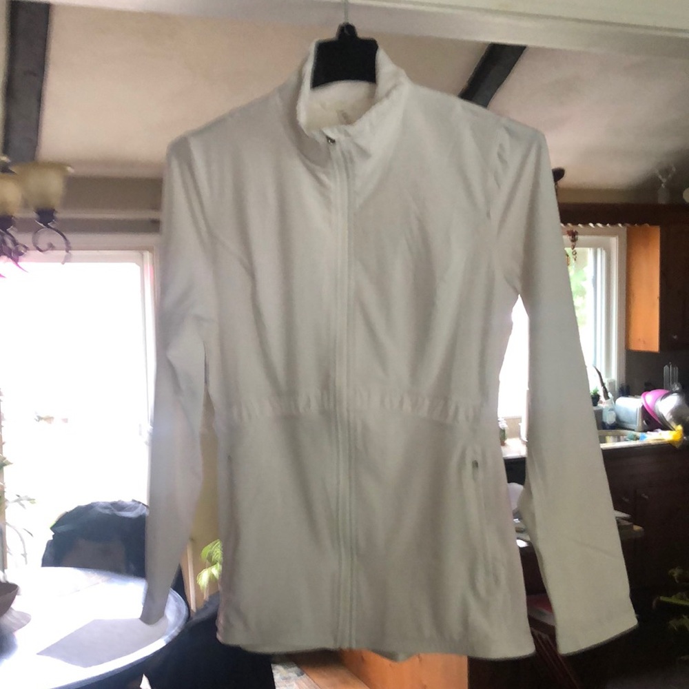 Genuine Lululemon woman’s casual jacket , white, size 12